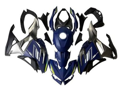2024-2025 Kawasaki Ninja-500 Blue Black Silver EX500R Fairing Kit