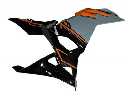 2024-2025 Kawasaki Ninja-500 Gray Orange Black EX500R Fairing Kit