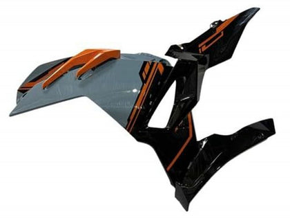 2024-2025 Kawasaki Ninja-500 Gray Orange Black EX500R Fairing Kit