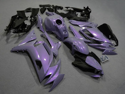 2020-2024 Kawasaki Ninja-650 Chameleon Gray Dazz Pearl Purple EX650 Fairing Kit