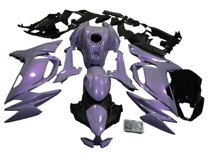 2020-2024 Kawasaki Ninja-650 Chameleon Gray Dazz Pearl Purple EX650 Fairing Kit