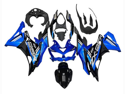 2019-2025 Kawasaki ZX25R / 25R Black Blue Ninja Zx Fairing Kit