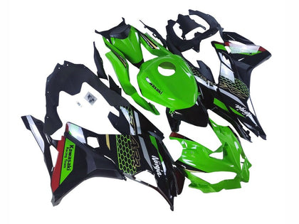 2019-2025 Kawasaki ZX25R / 25R Green Black Ninja Zx Fairing Kit