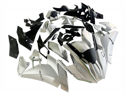 2015-2022 Kawasaki Ninja-H2 Silver Gray Fairing Kit
