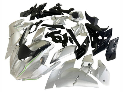 2015-2022 Kawasaki Ninja-H2 Silver Gray Fairing Kit