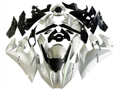 2015-2022 Kawasaki Ninja-H2 Silver Gray Fairing Kit