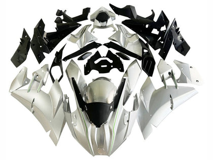 2015-2022 Kawasaki Ninja-H2 Silver Gray Fairing Kit