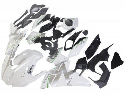 2015-2022 Kawasaki Ninja-H2 White Silver Fairing Kit