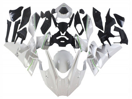 2015-2022 Kawasaki Ninja-H2 White Silver Fairing Kit