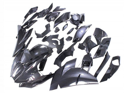 2015-2022 Kawasaki Ninja-H2 Black Carbon Fiber Fairing Kit