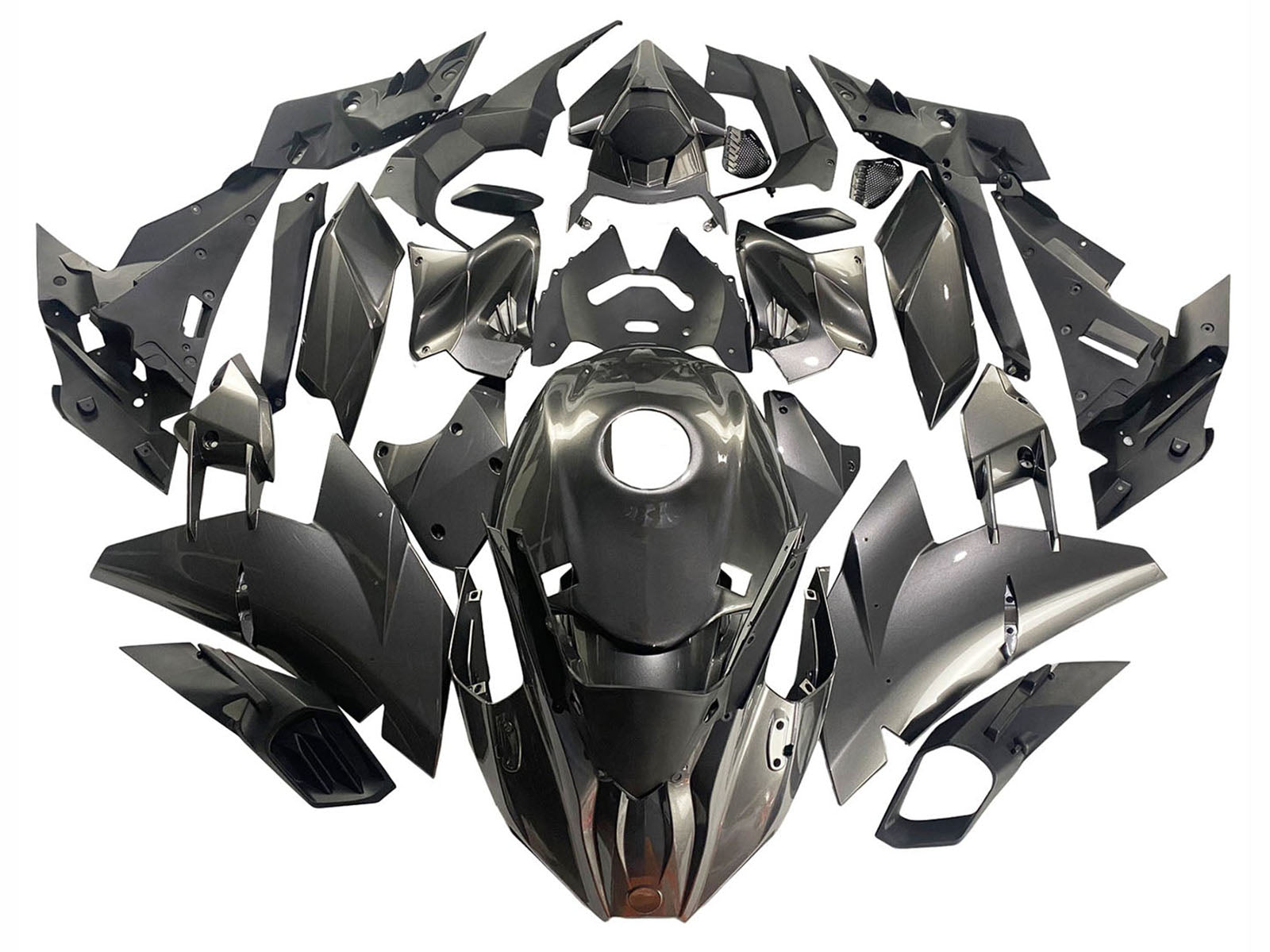 2015-2022 Grey Kawasaki Ninja H2 Bike Fairings， Purchase 2015-2022 Grey Kawasaki Ninja H2 Bike Fairings UK - UK