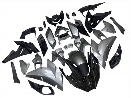 2015-2022 Kawasaki Ninja-H2 Gray Black Carbon Fiber Fairing Kit