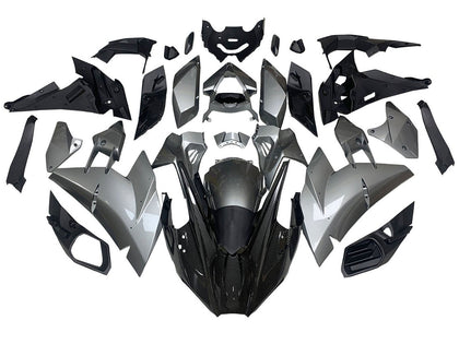 2015-2022 Kawasaki Ninja-H2 Gray Black Carbon Fiber Fairing Kit