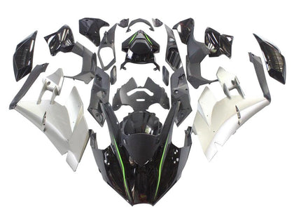 2015-2022 Kawasaki Ninja-H2 Black Silver Fairing Kit