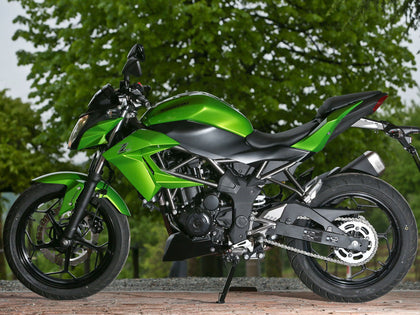 2015-2016 Kawasaki Z250 / Z300 Green Black Fairing Kit