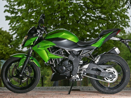 2015-2016 Kawasaki Z250 / Z300 Green Black Fairing Kit