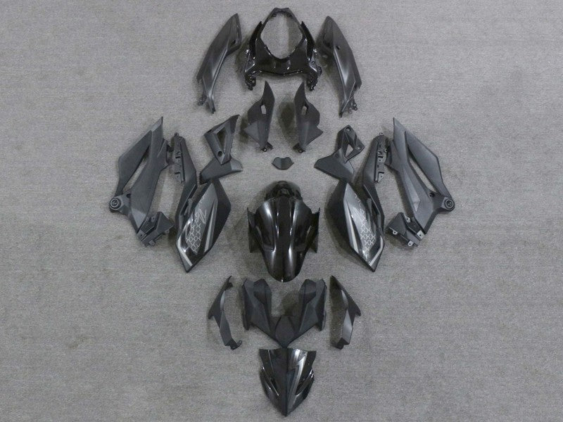 Purchase 2018-2024 Matte Black Glossy Black Kawasaki Z400 Motorcycle Fairings UK