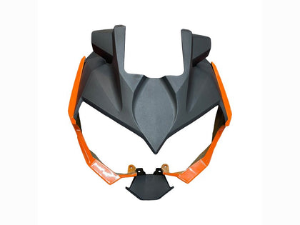 2018-2024 Kawasaki Z400 Black Orange Fairing Kit