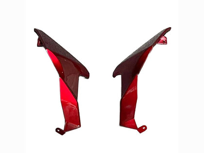 2018-2024 Kawasaki Z400 Dark Red Black Fairing Kit