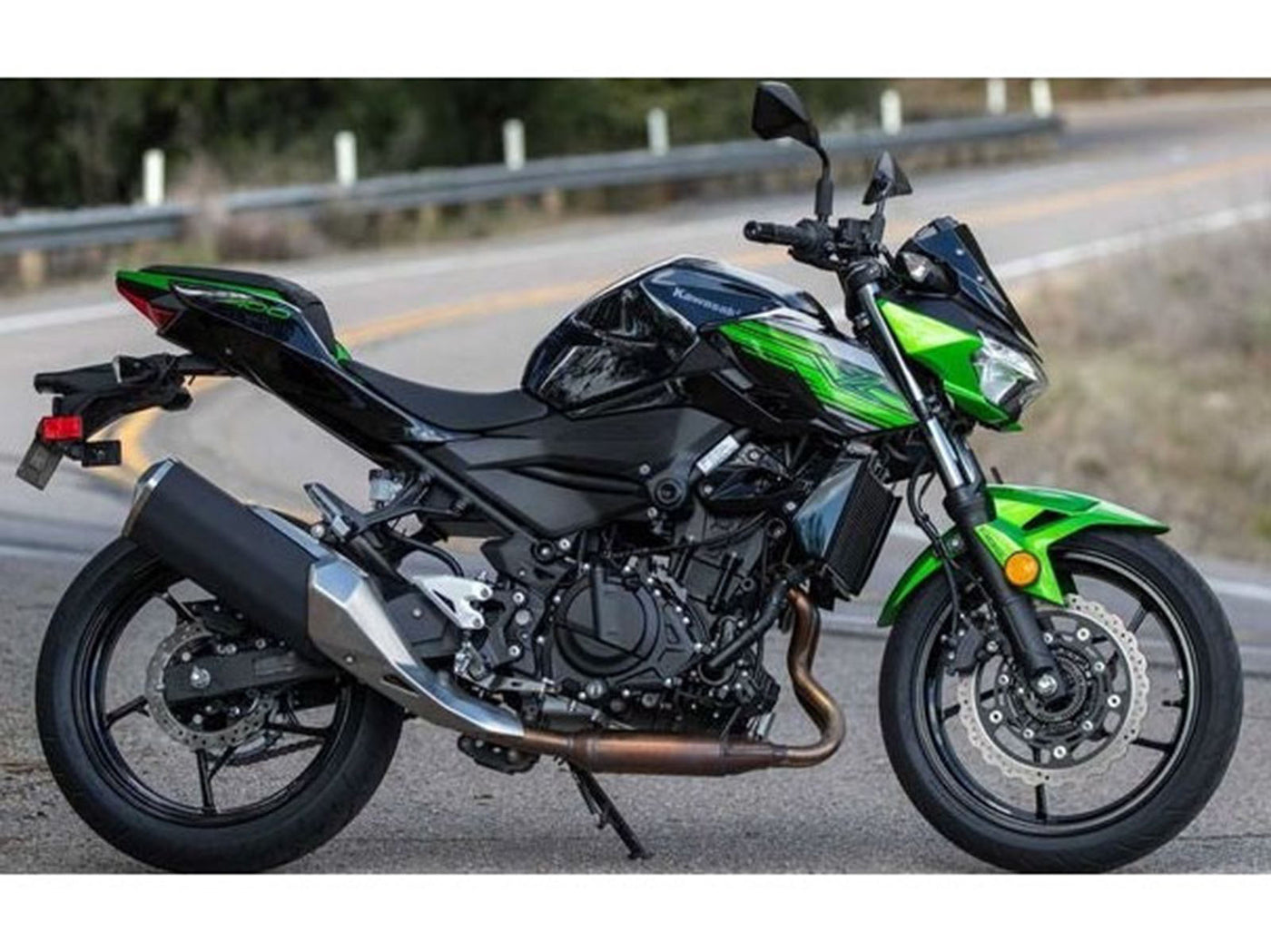 2018-2024 Green Black Kawasaki Z400 Motorcycle Fairings， Purchase 2018-2024 Green Black Kawasaki Z400 Motorcycle Fairings UK - UK