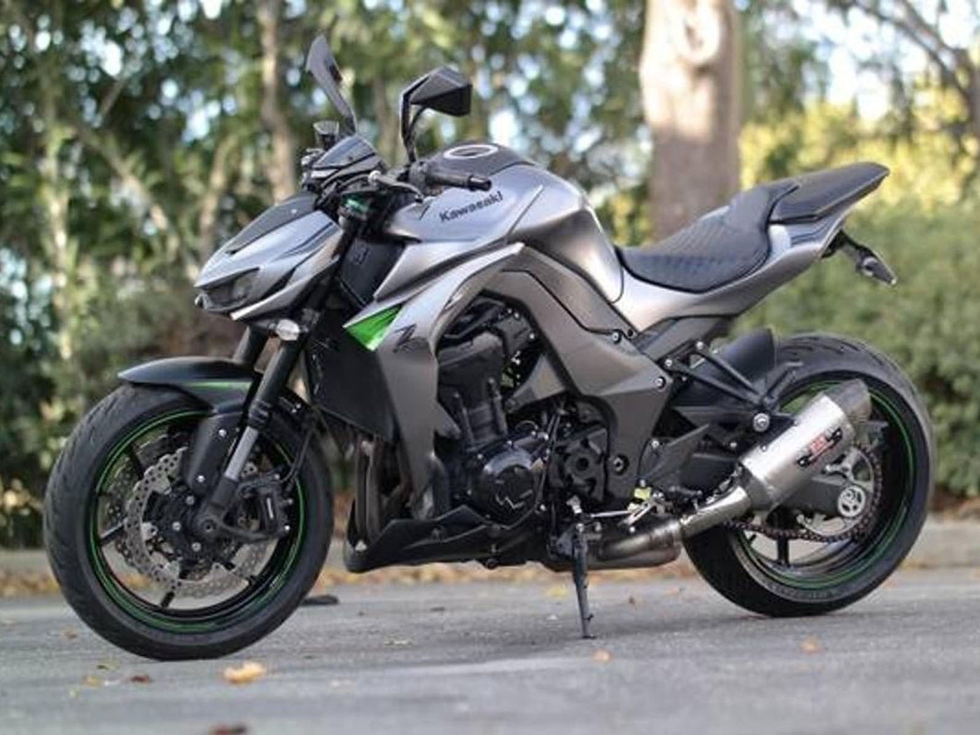 2018-2024 Grey Kawasaki Z400 Motorcycle Fairings， Purchase 2018-2024 Grey Kawasaki Z400 Motorcycle Fairings UK - UK