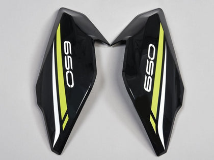 2017-2019 Kawasaki Z650 Black White Yellow Ninja Fairing Kit