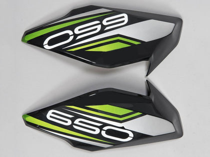 2017-2019 Kawasaki Z650 Black Silver Green Ninja Fairing Kit