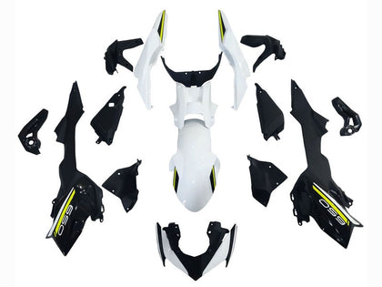 2020-2023 Kawasaki Z650 White Black Green Ninja Fairing Kit