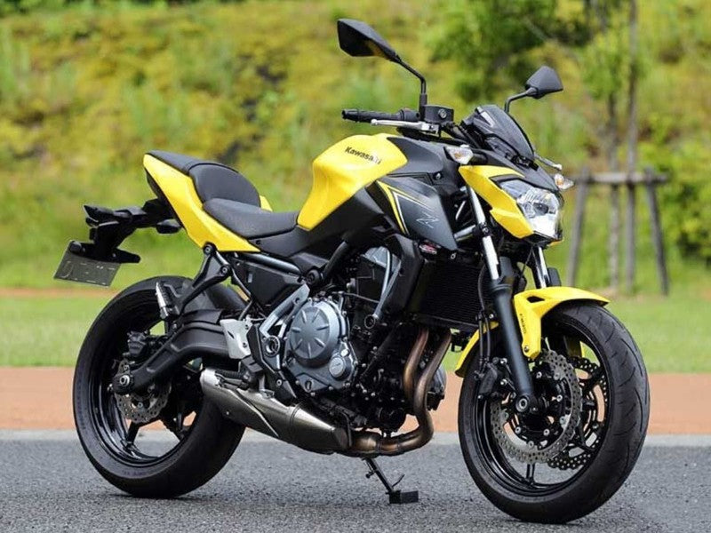 Purchase 2017-2019 Yellow Black Kawasaki Ninja Z650 Motorcycle Fairings UK
