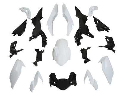 2017-2019 Kawasaki Z650 Unpainted Ninja Fairing Kit