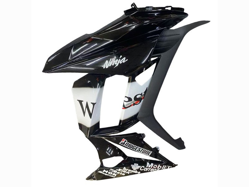 Purchase 2010-2016 Glossy Black Gold White Mobil West Kawasaki Z1000SX Motorcycle Fairings UK