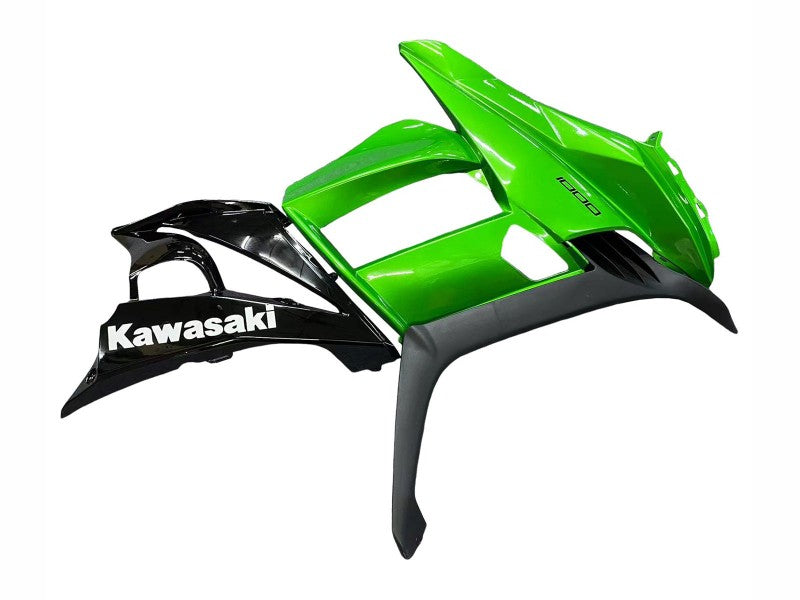 Purchase 2010-2016 Glossy Black Matte Black Green Kawasaki Z1000SX Motorcycle Fairings UK