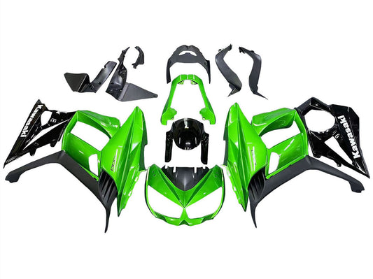 2010-2016 Glossy Black Matte Black Kawasaki Ninja Z1000SX Fairing Kit