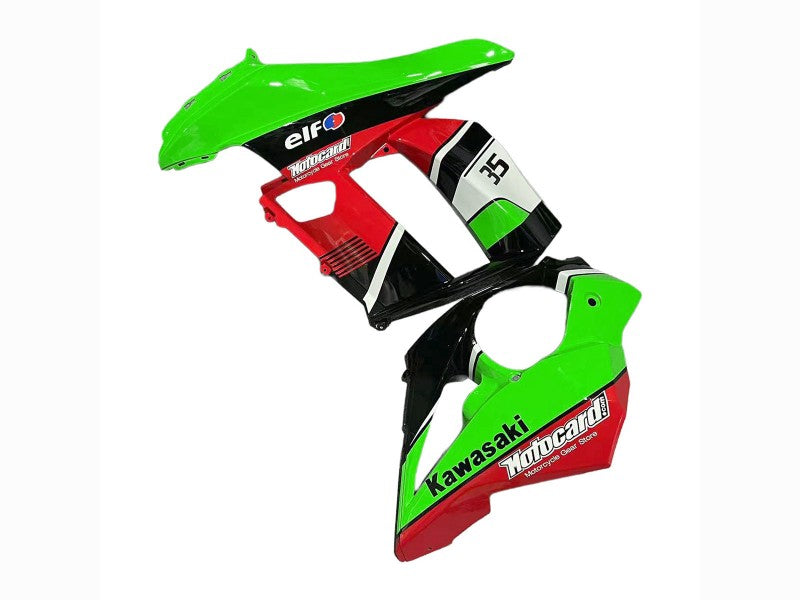 Purchase 2010-2016 Green Red Glossy Black Elf 35 Kawasaki Z1000SX Motorcycle Fairings UK