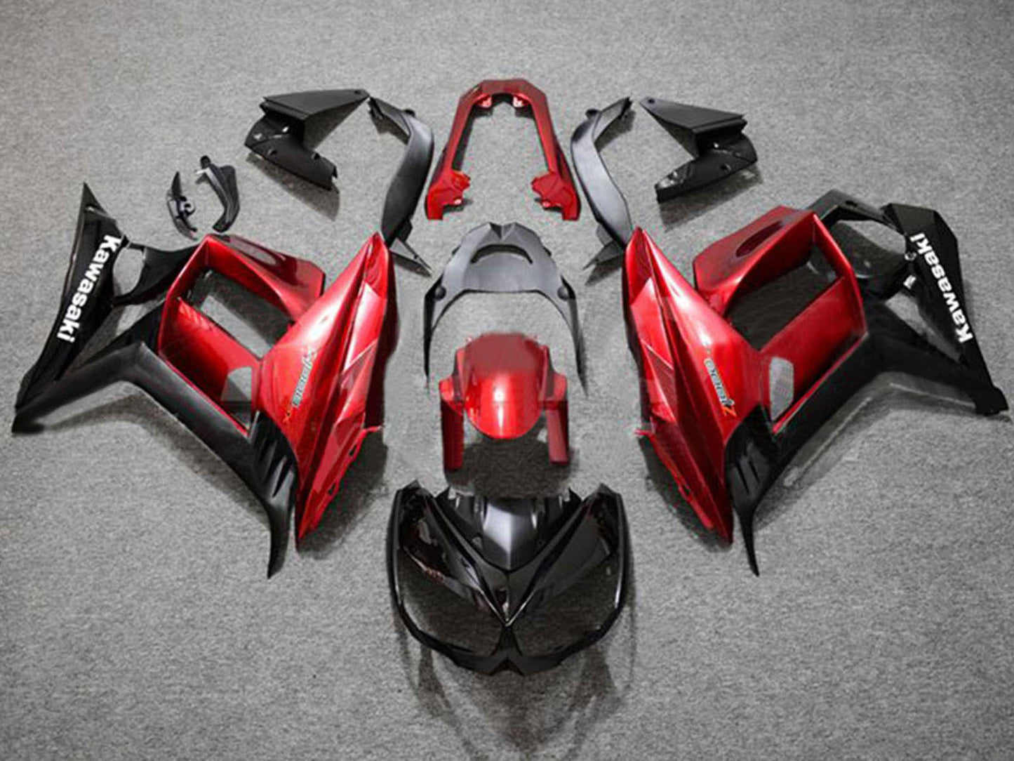 2010-2016 Red Black Kawasaki Ninja Z1000SX Fairing Kit