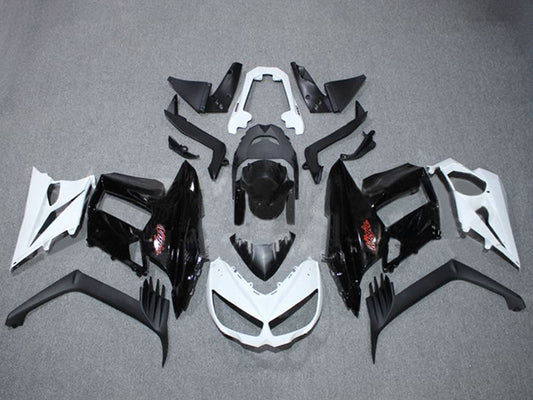 2010-2016 White Black Kawasaki Ninja Z1000SX Fairing Kit