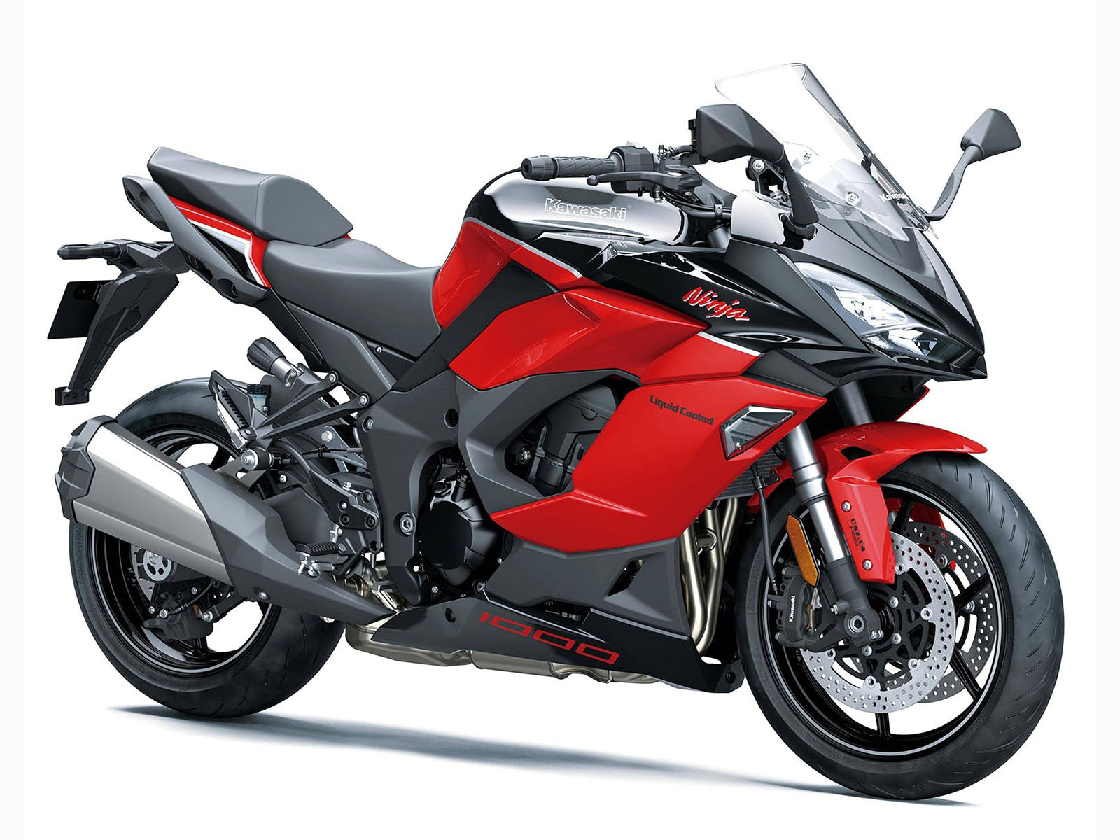 2020-2025 Black Red Ninja Kawasaki Z1000SX Ninja 1000SX 1100SX Fairing Kit