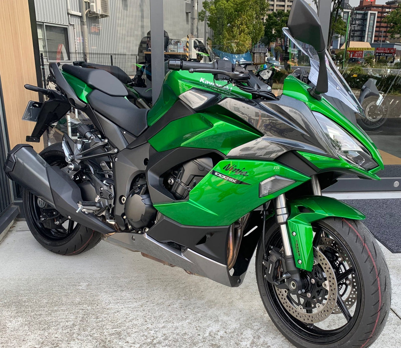 2020-2025 Green Ninja Kawasaki Z1000SX Ninja 1000SX 1100SX Fairing Kit