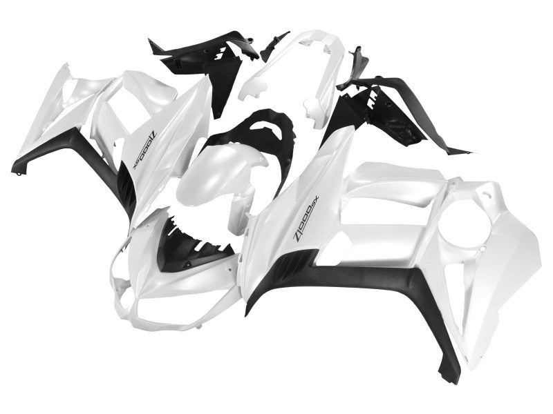 Purchase 2010-2016 Pearl White Black Kawasaki Z1000SX Motorcycle Fairings UK