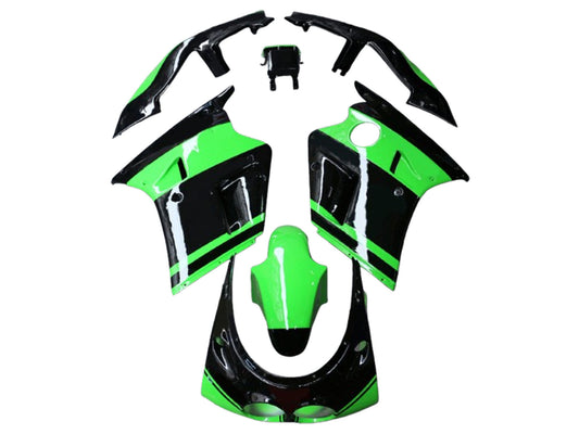 1989-1990 Green Black Kawasaki ZXR250 Fairing Kit