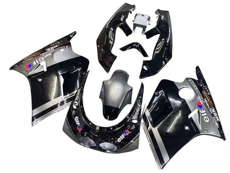 Purchase 1989-1990 Glossy Black Grey Elf Touch4 Bridgestone Kawasaki ZXR250 Motorcycle Fairings UK