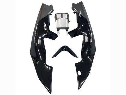 1989-1990 Kawasaki ZXR250 Black Gray Elf Fairing Kit