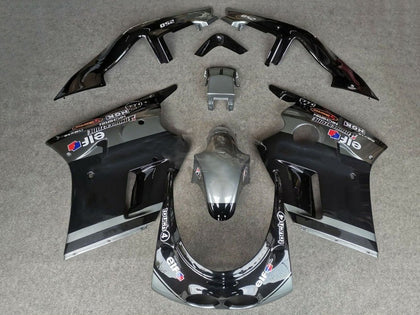 1989-1990 Kawasaki ZXR250 Black Gray Elf Fairing Kit