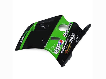 1989-1990 Kawasaki ZXR250 Black Green Elf Fairing Kit
