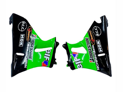 1993-2007 Kawasaki Monster-ZZR400 Green Black Monster Elf ZZR400 Fairing Kit