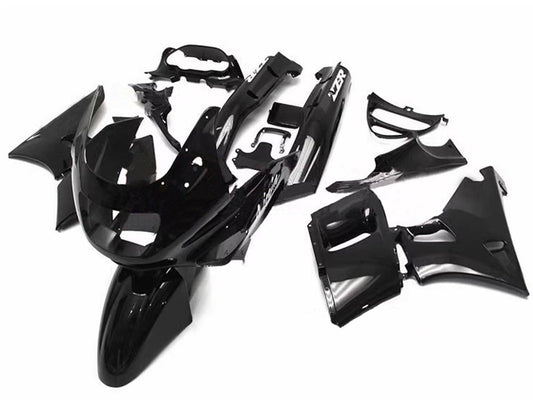 1993-2007 Glossy Black Kawasaki ZZR400 Fairing Kit