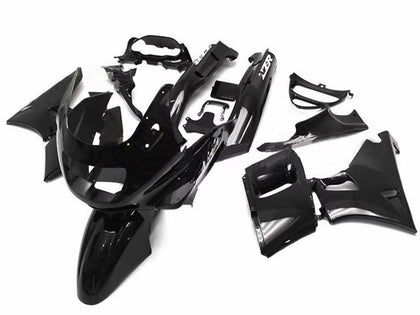 1993-2007 Kawasaki ZZR400 Glossy Black Fairing Kit
