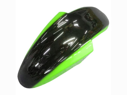 1993-2007 Kawasaki ZZR400 Green with Black Flame Fairing Kit