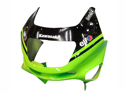1993-2007 Kawasaki Monster-ZZR400 Green Black Monster Elf ZZR400 Fairing Kit