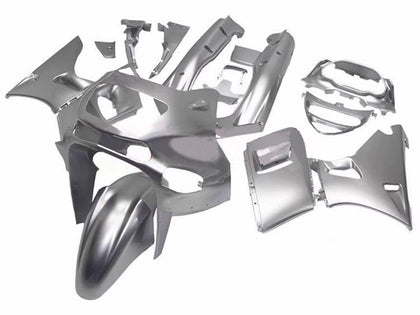 1993-2007 Kawasaki ZZR400 Silver Fairing Kit